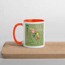 Load image into Gallery viewer, Keep Going Mug with Color Inside