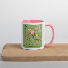 Load image into Gallery viewer, Keep Going Mug with Color Inside