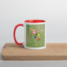 Load image into Gallery viewer, Keep Going Mug with Color Inside