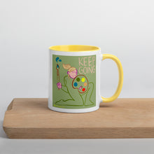 Load image into Gallery viewer, Keep Going Mug with Color Inside