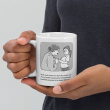 Load image into Gallery viewer, Staged Distraction White Glossy Mug
