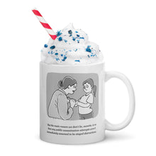 Load image into Gallery viewer, Staged Distraction White Glossy Mug
