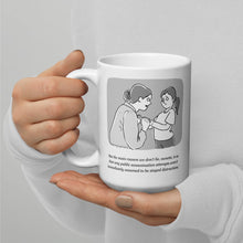Load image into Gallery viewer, Staged Distraction White Glossy Mug
